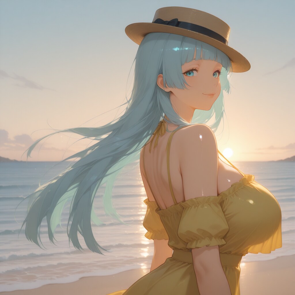 パステルカラーな髪の奈緒ちゃん