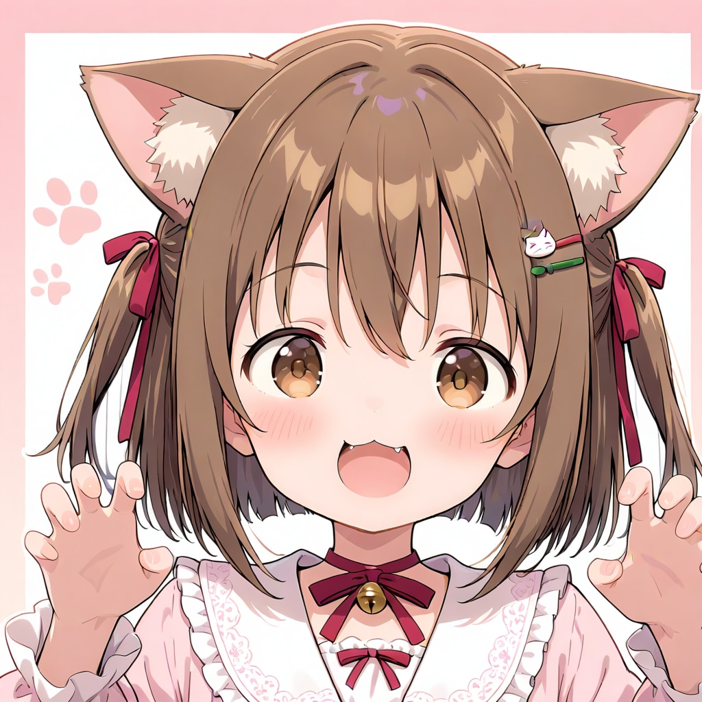 「にゃん」で生成してみた
