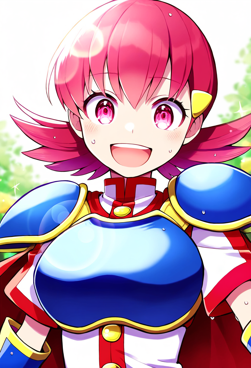 アルルの魔導アーマーを着たアカネ