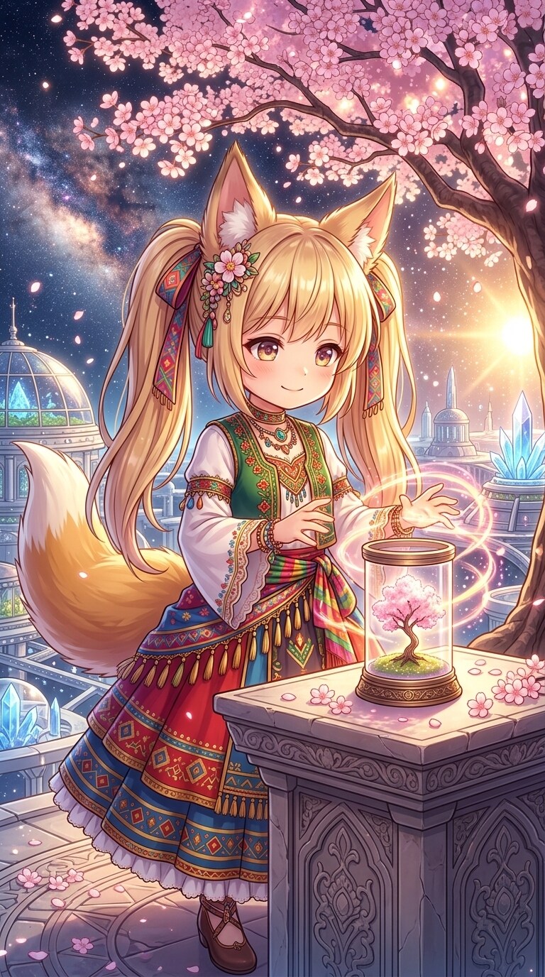 金ツイこん。桜に込められた想い | の人気AIイラスト・グラビア