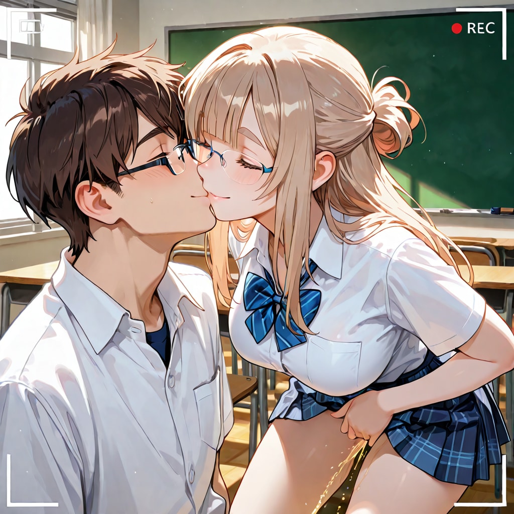眼鏡っ子_上屋敷櫻子（学園天国）