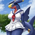 ガブリアス　セーラー服 4枚目