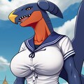 ガブリアス　セーラー服 8枚目