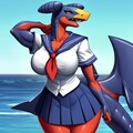 ガブリアス　セーラー服 3枚目