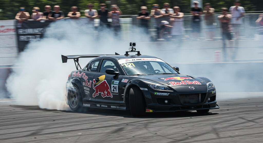 レッドブルRX-8のドリ車