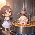からあげちゃんに揚げられる 2枚目