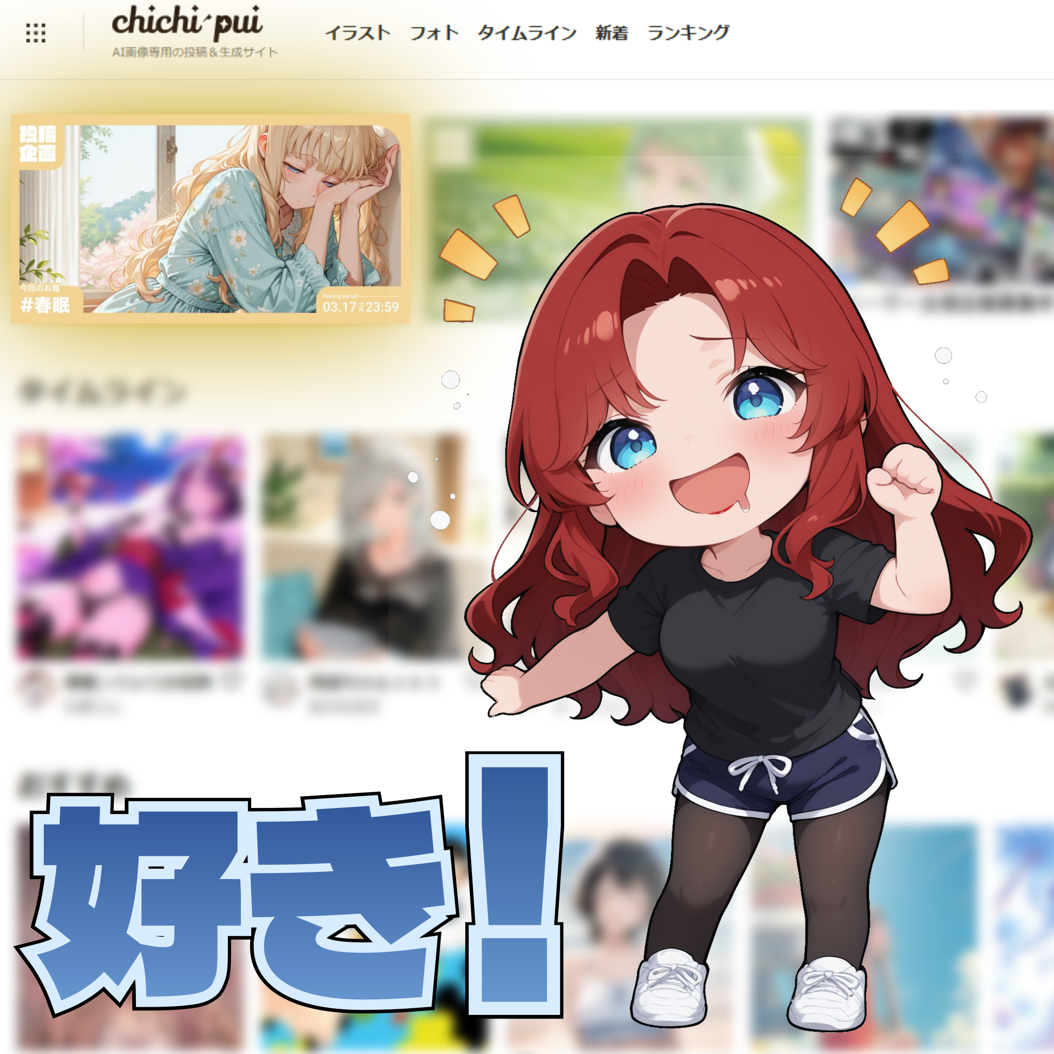 ぐへへー じゅるり… | の人気AIイラスト・グラビア