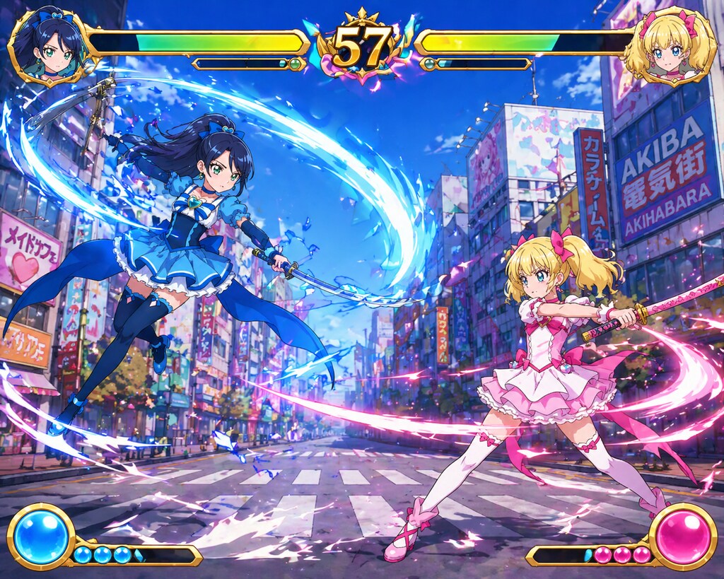 魔法少女☆マジガル☆カタナ☆de☆バトル