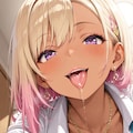 唾液を飲ませてくるギャル 3枚目