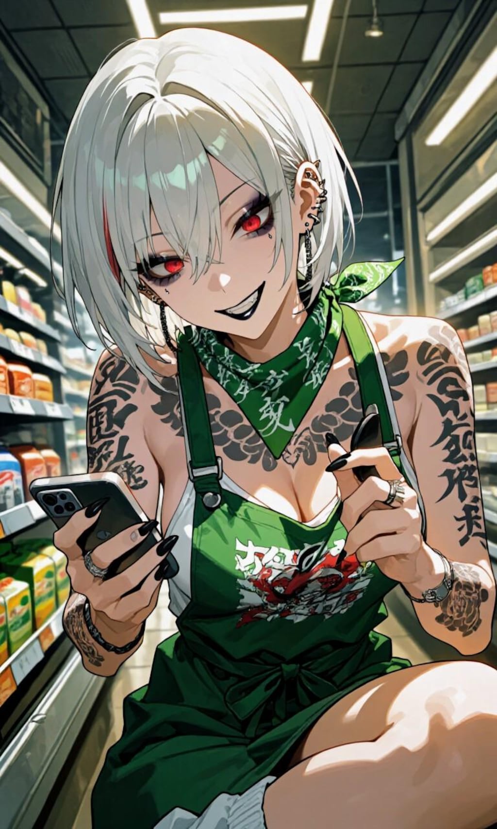 ど〜も〜♪スーパーちちぷいの店長でーす✨