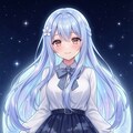 蒼月銀靄の微笑 2枚目