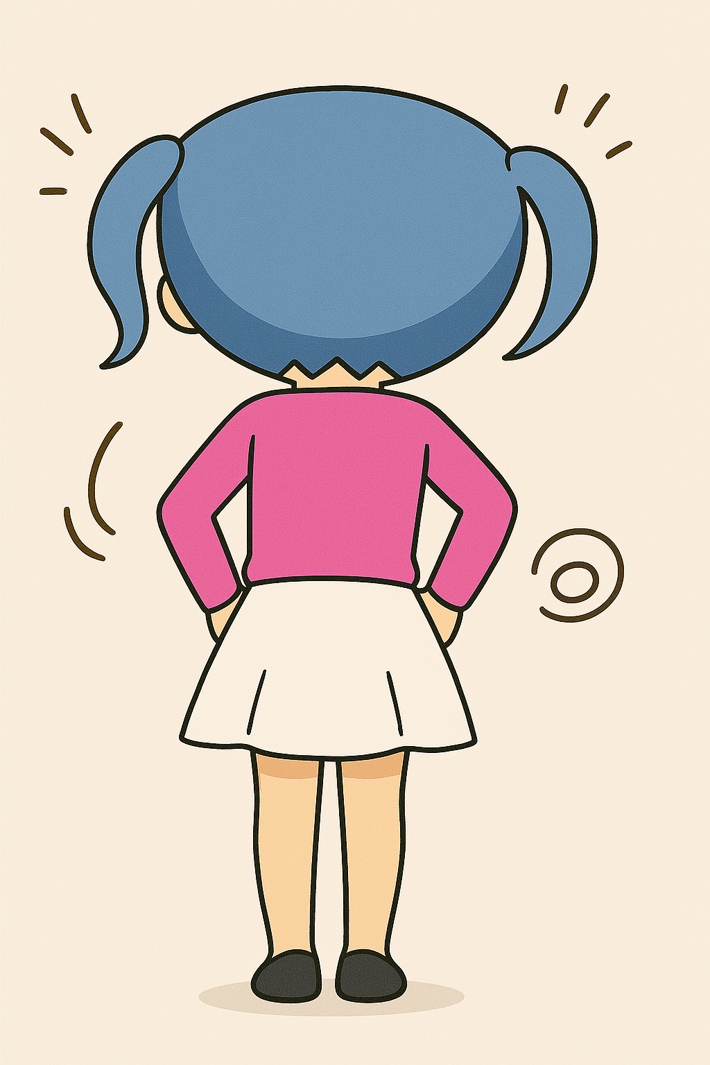 ツインテール少女