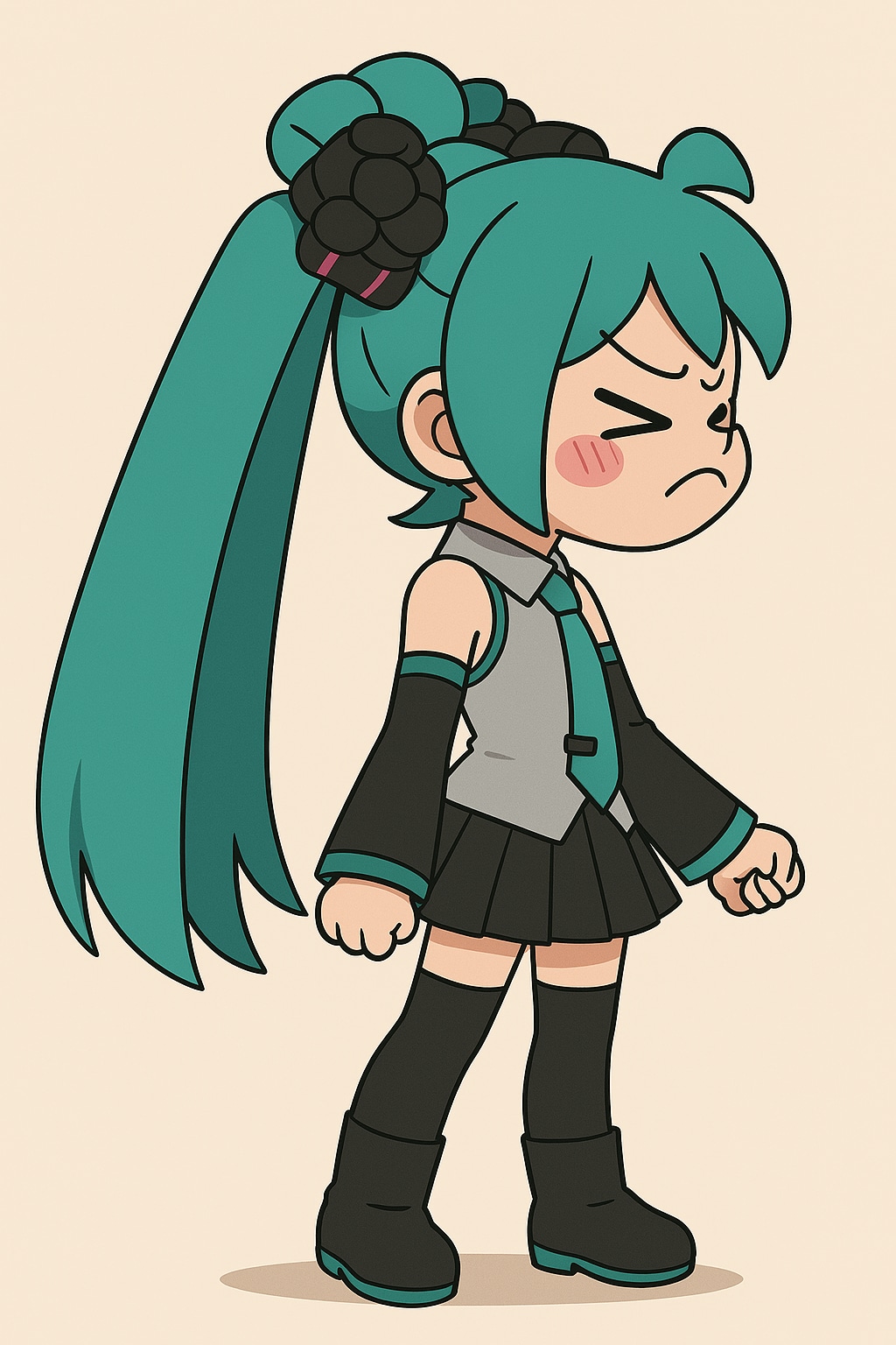 ツインテール少女