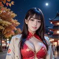 チャイナドレスの美女 7枚目