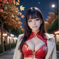 チャイナドレスの美女 6枚目