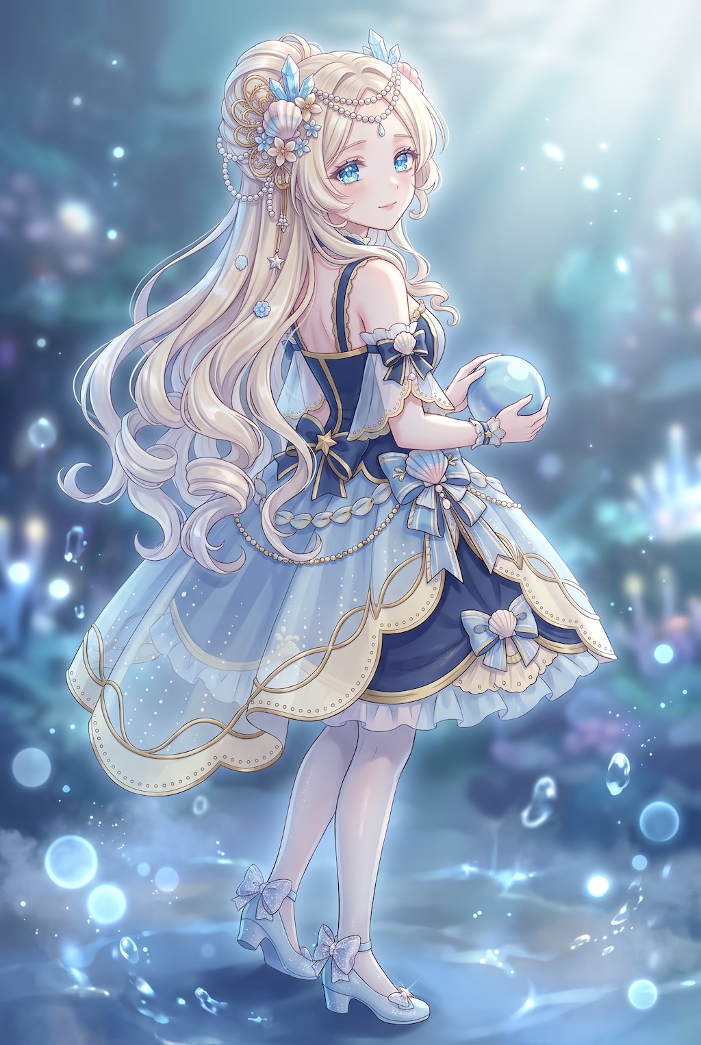 月下海夢の人魚姫