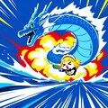 水量マシマシにしたい系メイドちゃん、うっかり水龍を召喚🌊🐉💥💥💥 6枚目