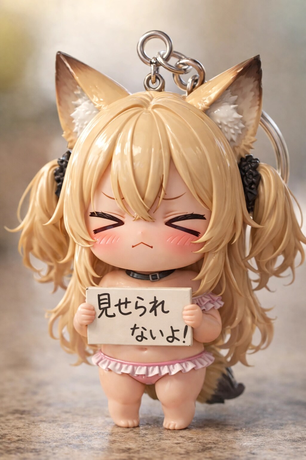 The Silent Plea of a Golden Vixen
