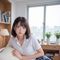 着替えるのがちょっと面倒だった女子 2枚目