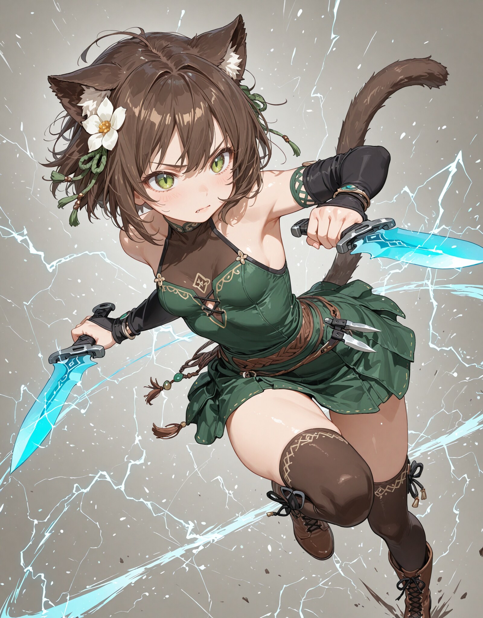 ニーア、戦う