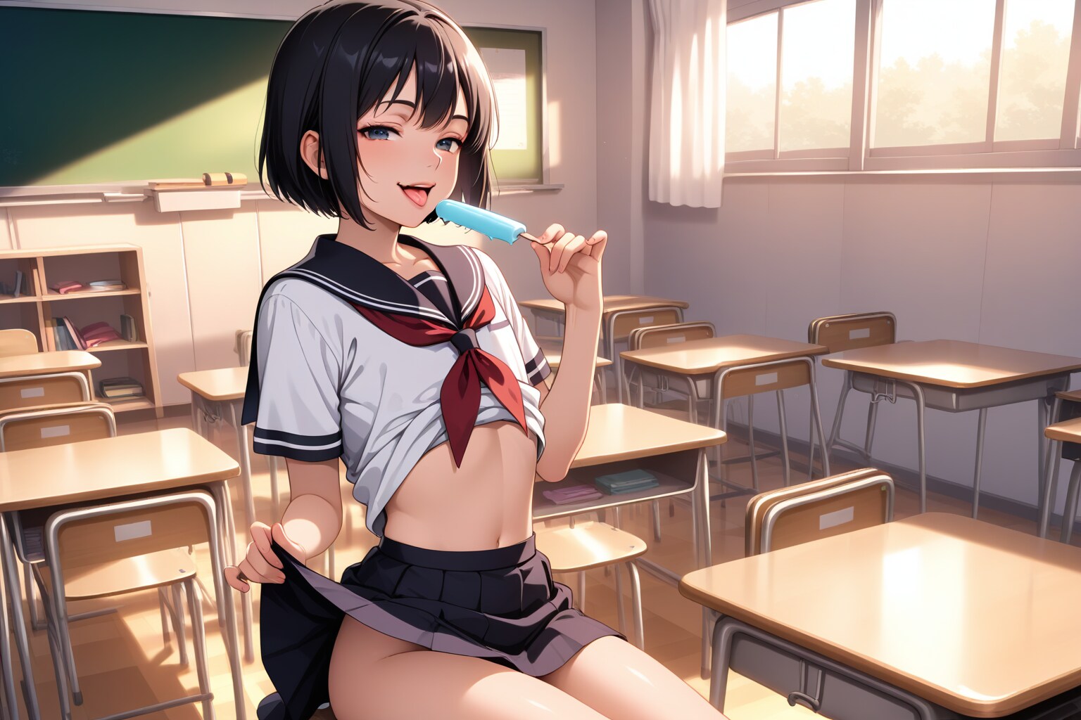 前かがみになってどうしたん？（没版