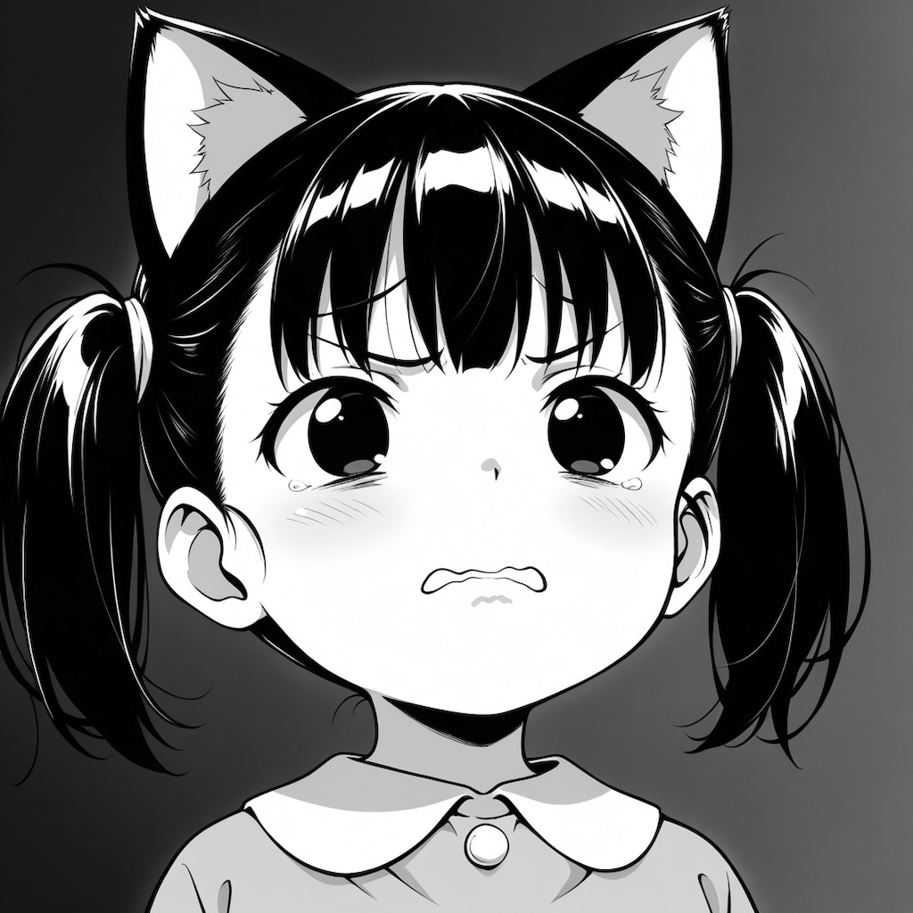 ぐぬぬな猫子