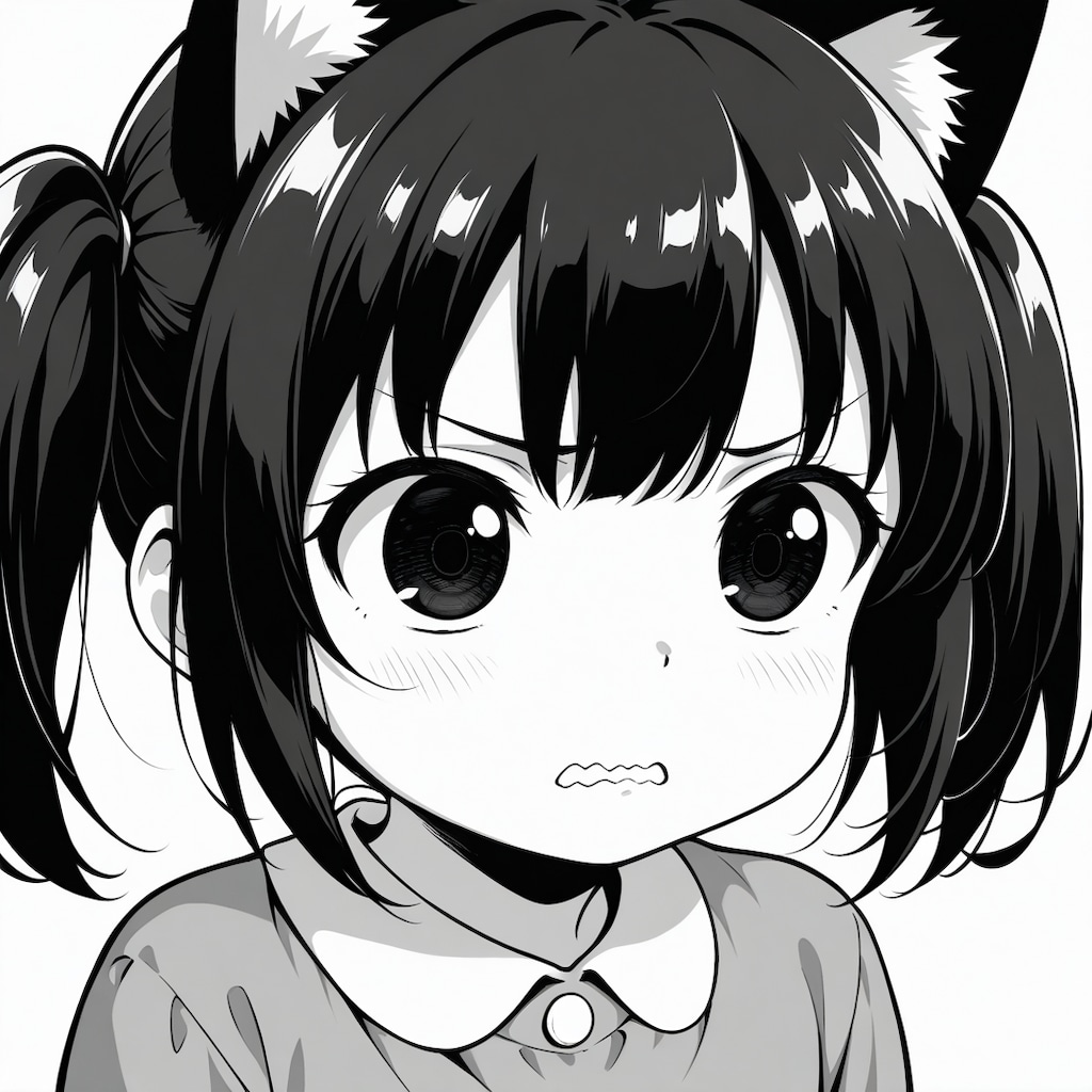 ぐぬぬな猫子