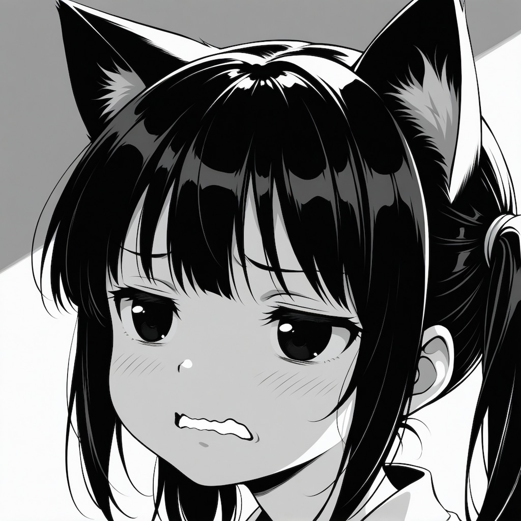 ぐぬぬな猫子