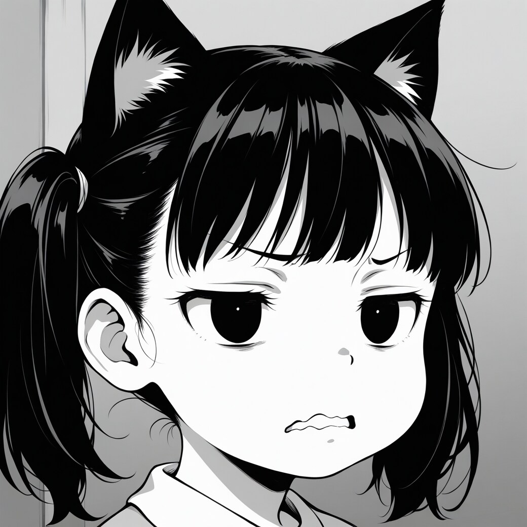 ぐぬぬな猫子