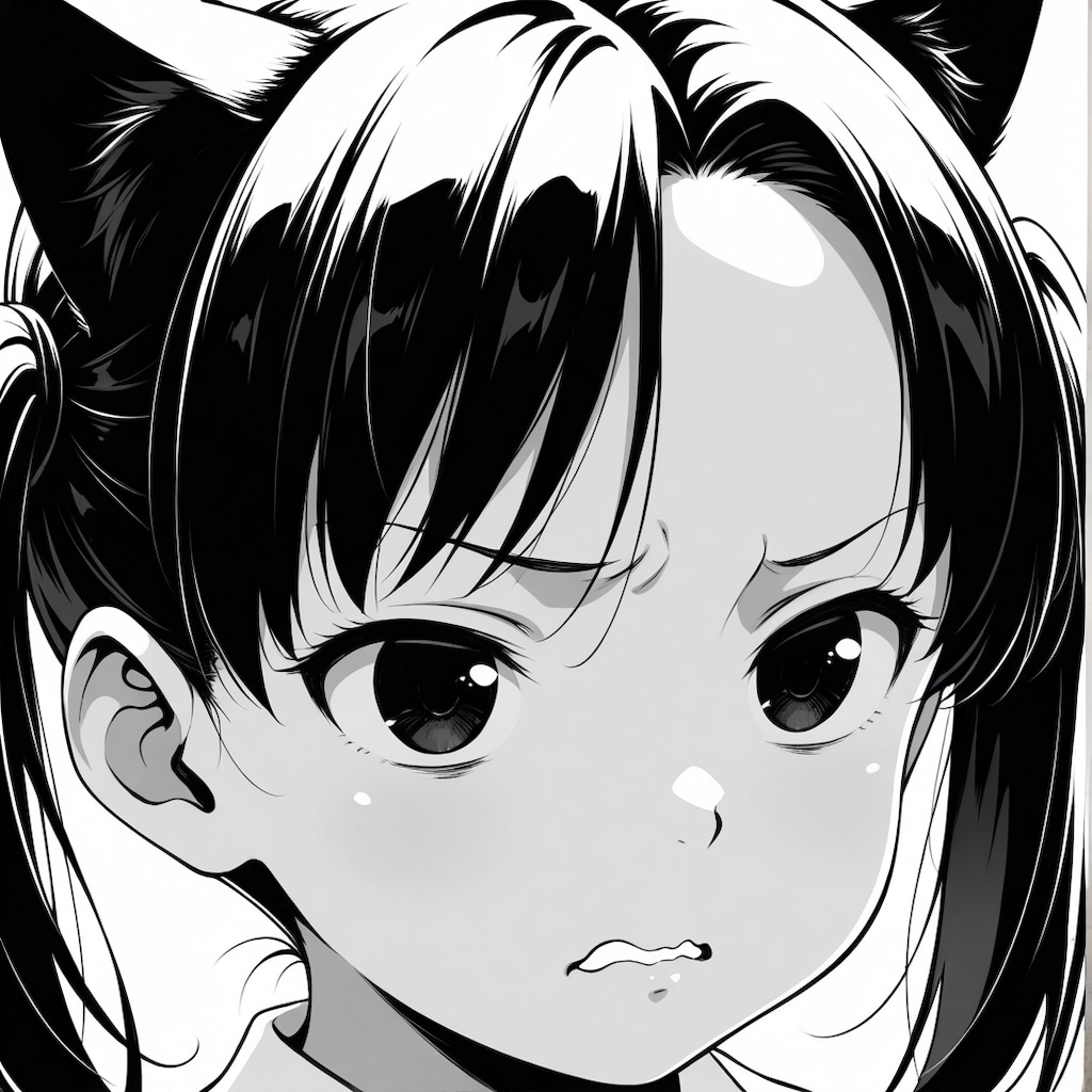 ぐぬぬな猫子