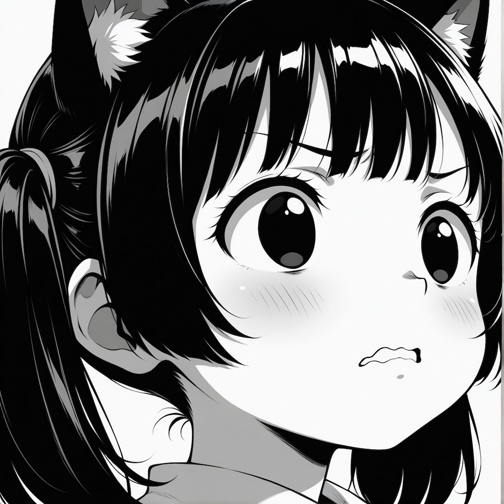 ぐぬぬな猫子