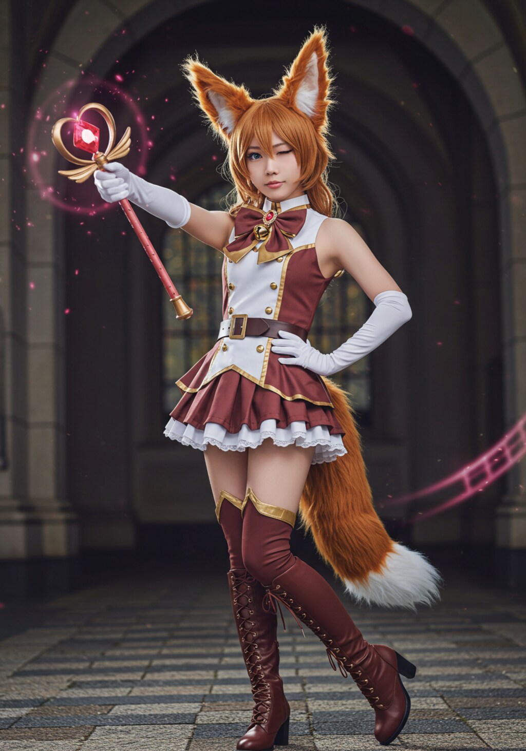 狐系魔法少女-1