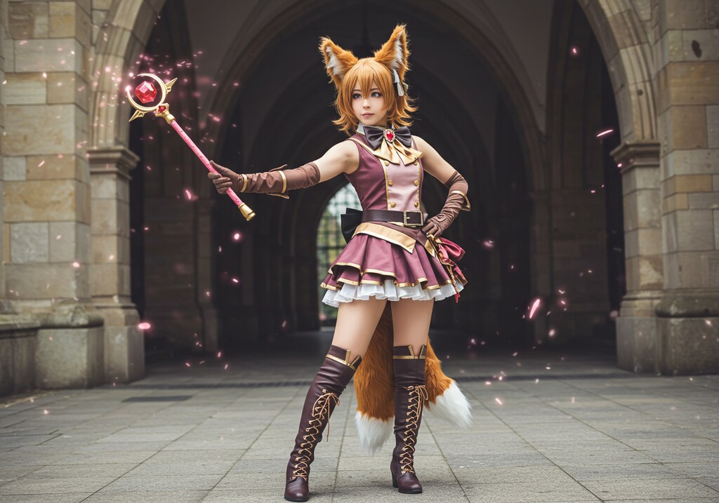 狐系魔法少女-1