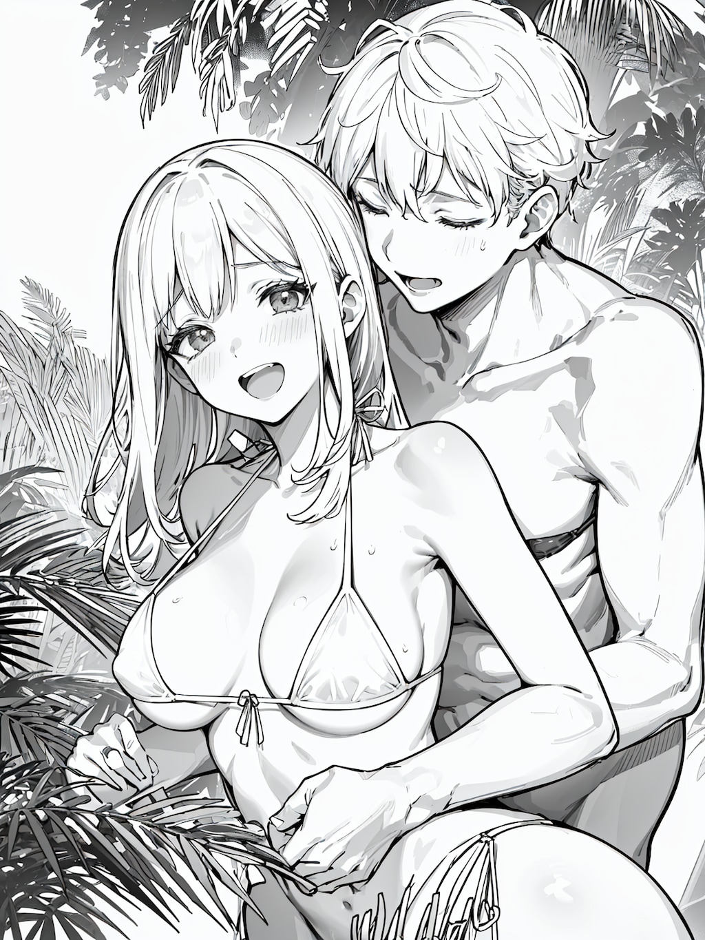 後ろから