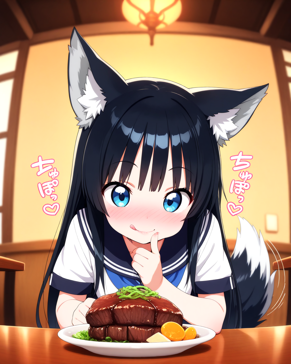 今日は肉の日【織慈ナルヨ】