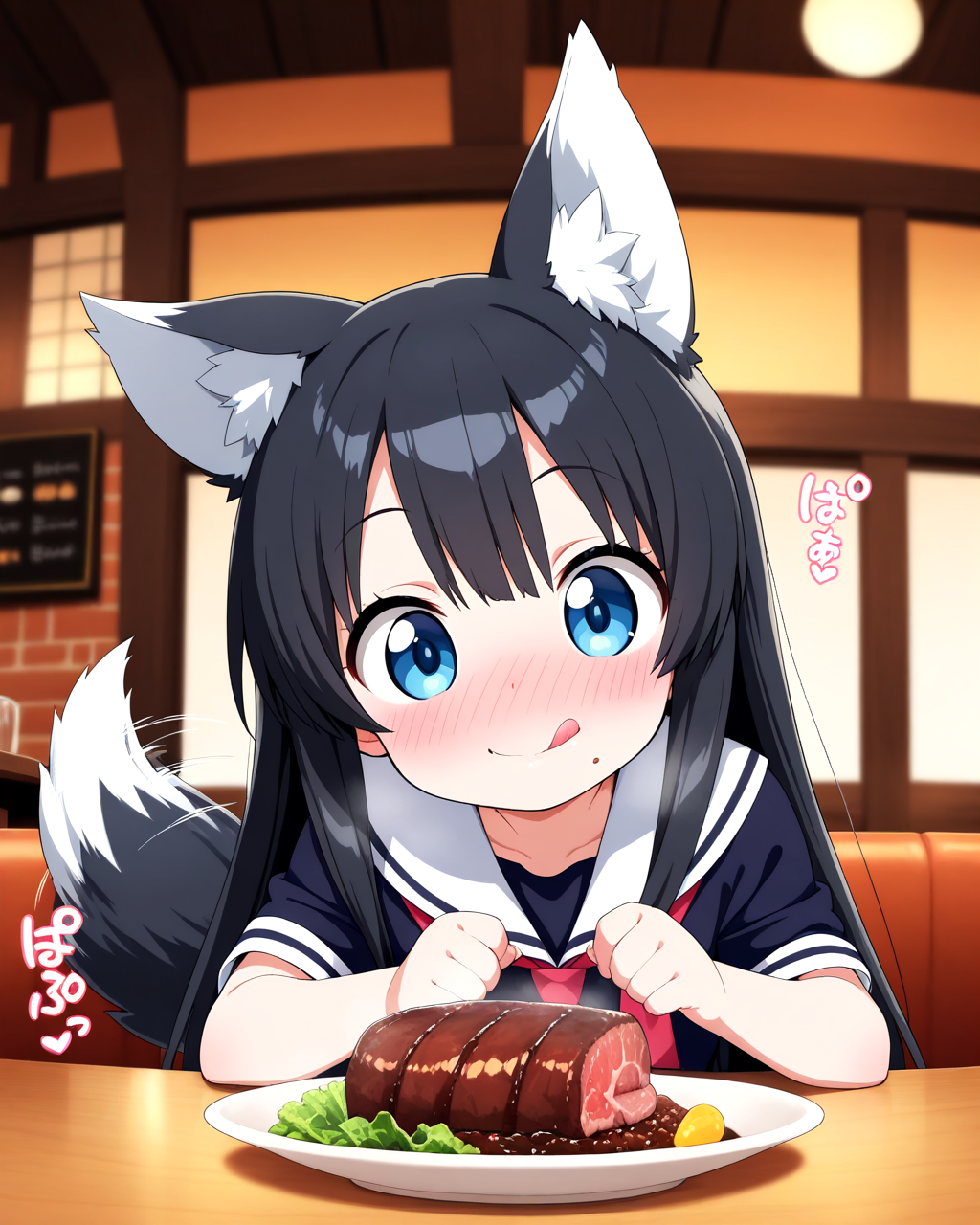 今日は肉の日【織慈ナルヨ】