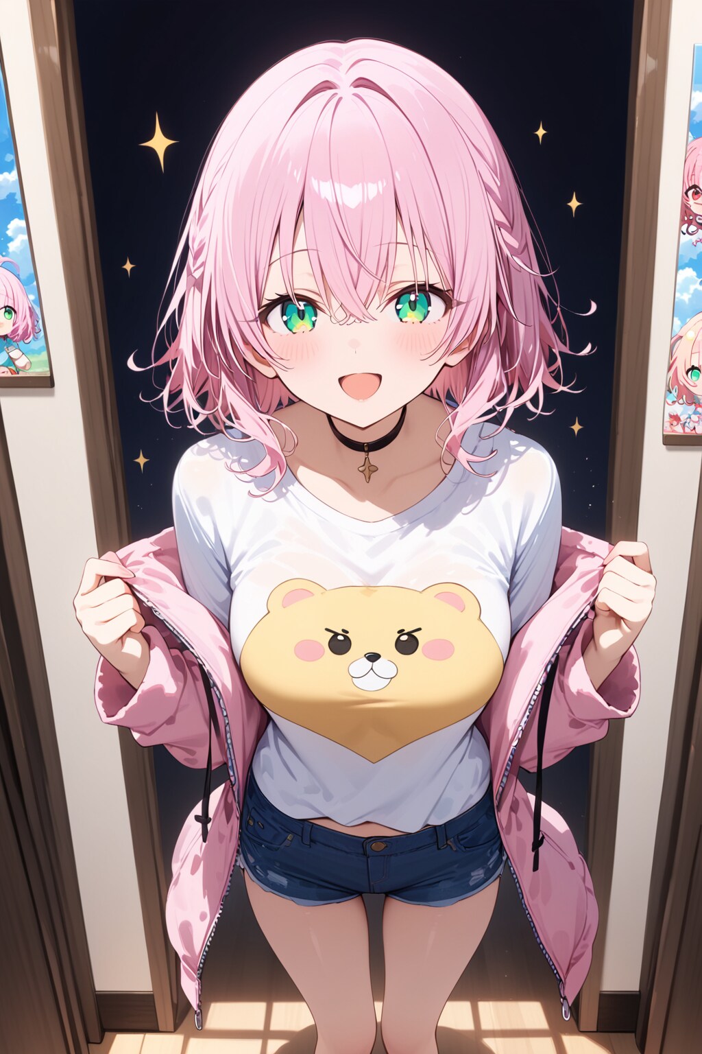 夏服を買いに来た李々花