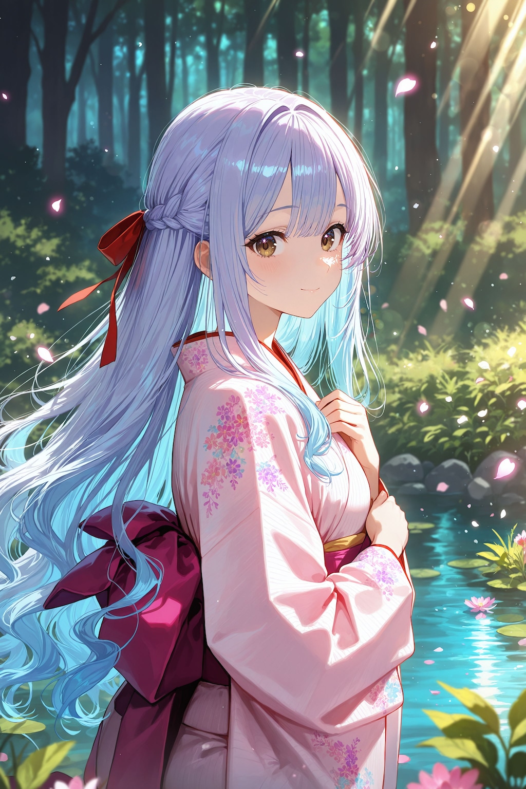 異世界の女神さま（サラスヴァティさん）