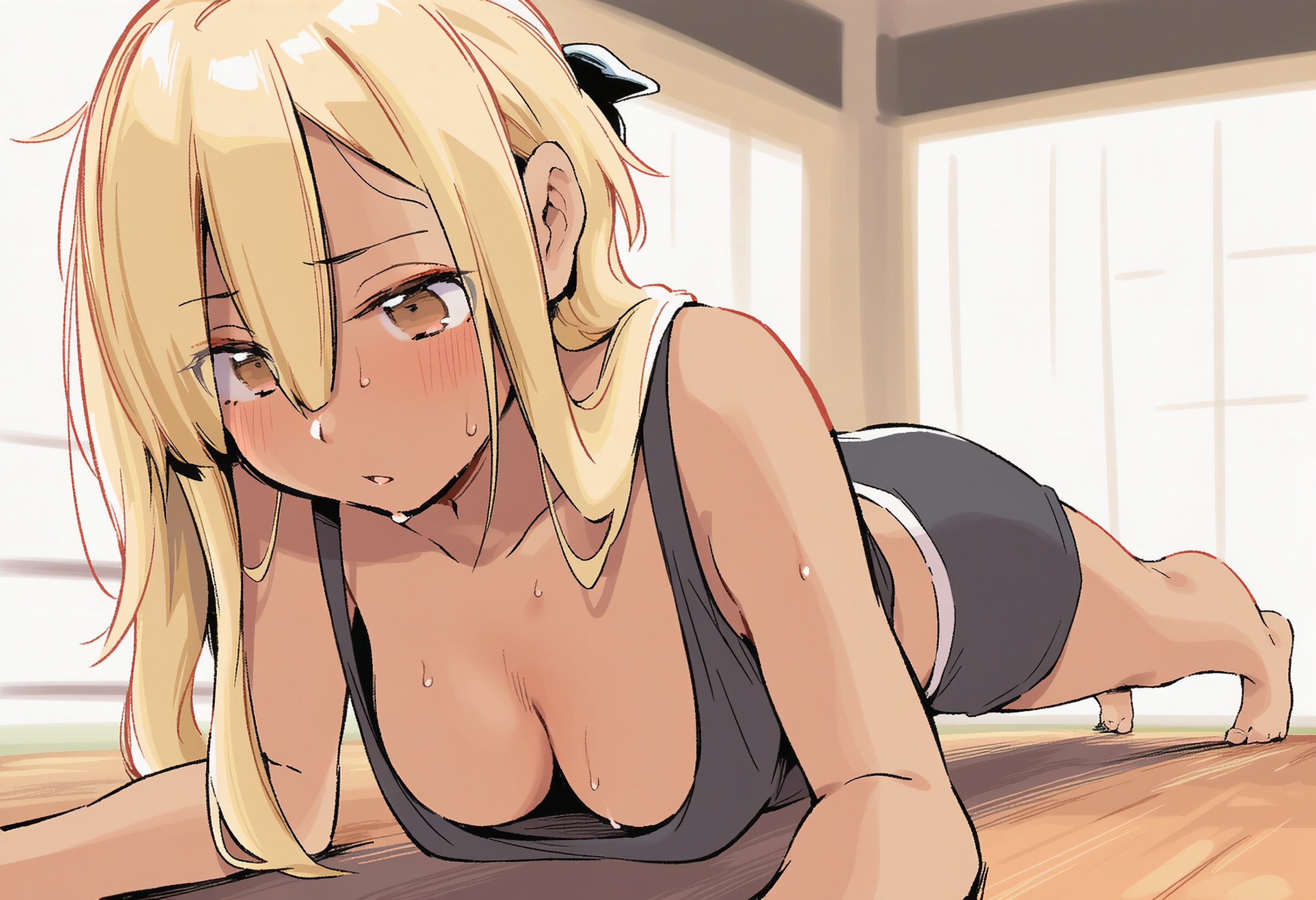 前からと　後ろから