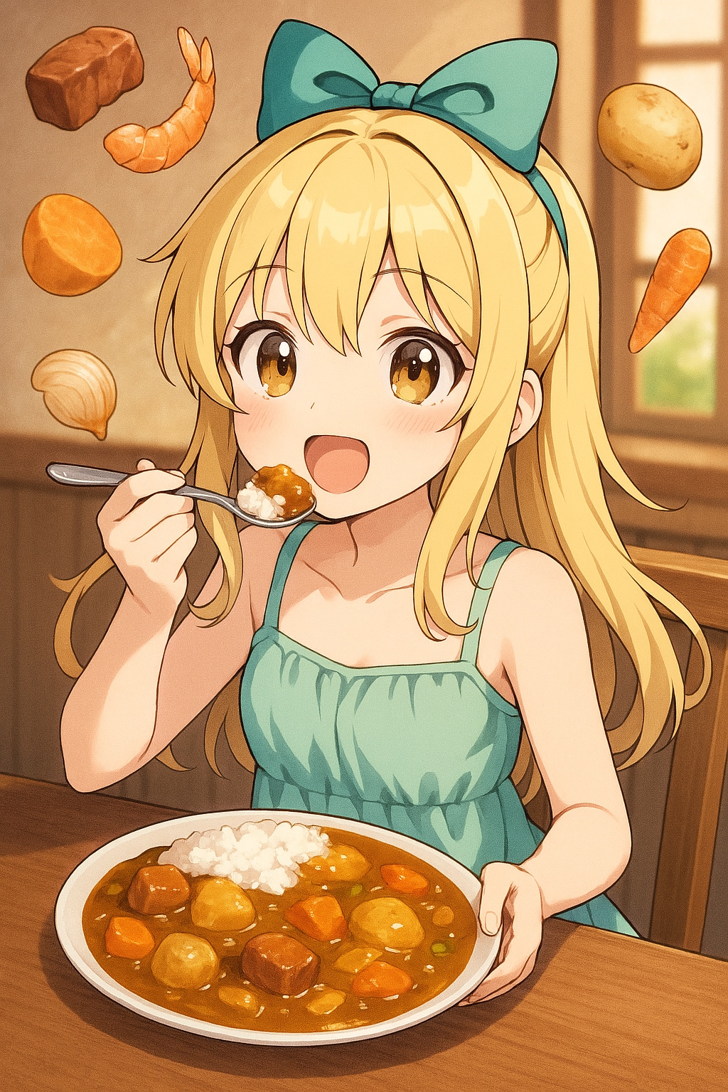 今日はカレーライス🍛