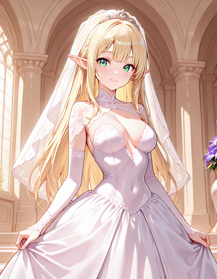 これが人族の婚礼衣装なのですね