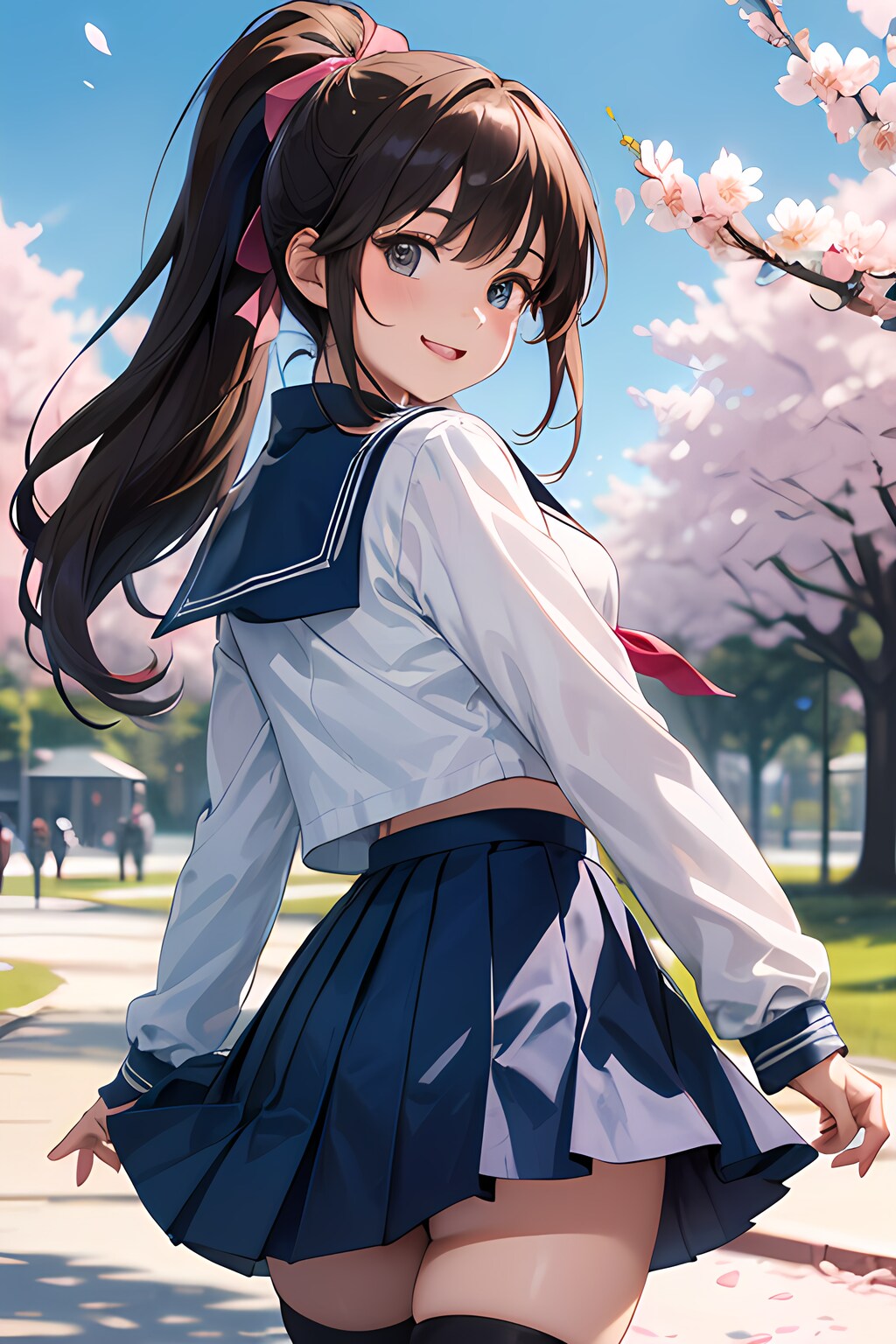 桜舞う風のメロディー