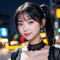 黒ドレス 3枚目