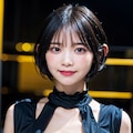 黒ドレス 6枚目