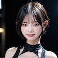 黒ドレス 2枚目