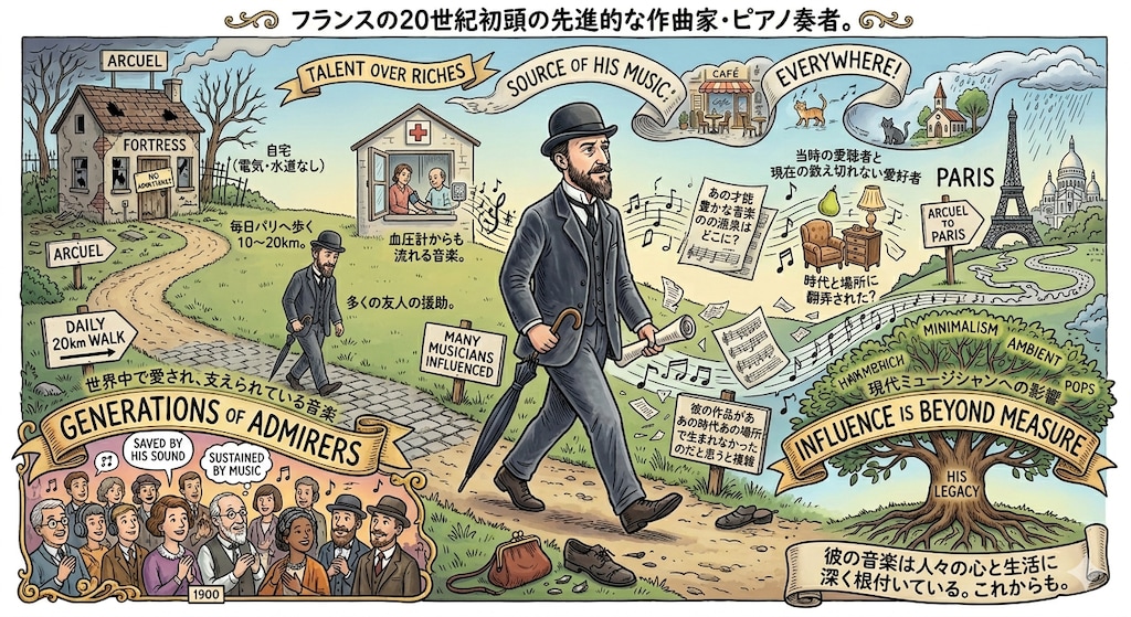 Erik Satie: Days of Wine and Roses