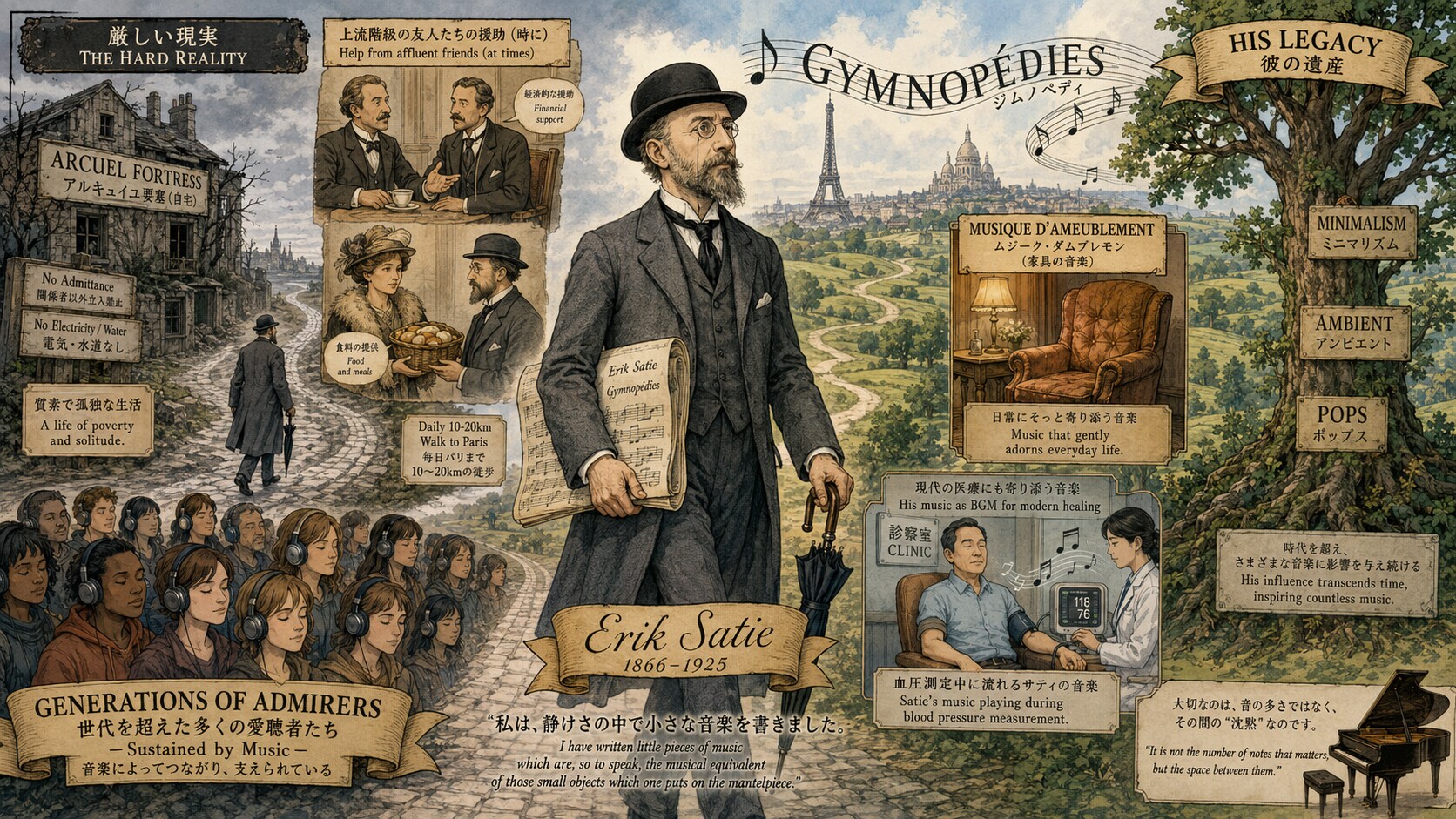 Erik Satie: Days of Wine and Roses | の人気AIイラスト・グラビア