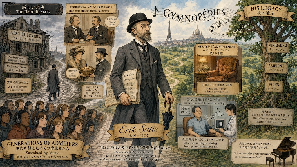 Erik Satie: Days of Wine and Roses
