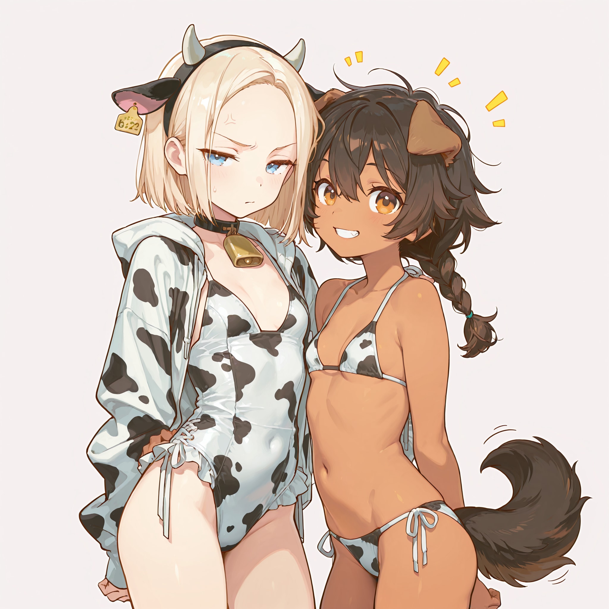 うちの子牛ビキニ