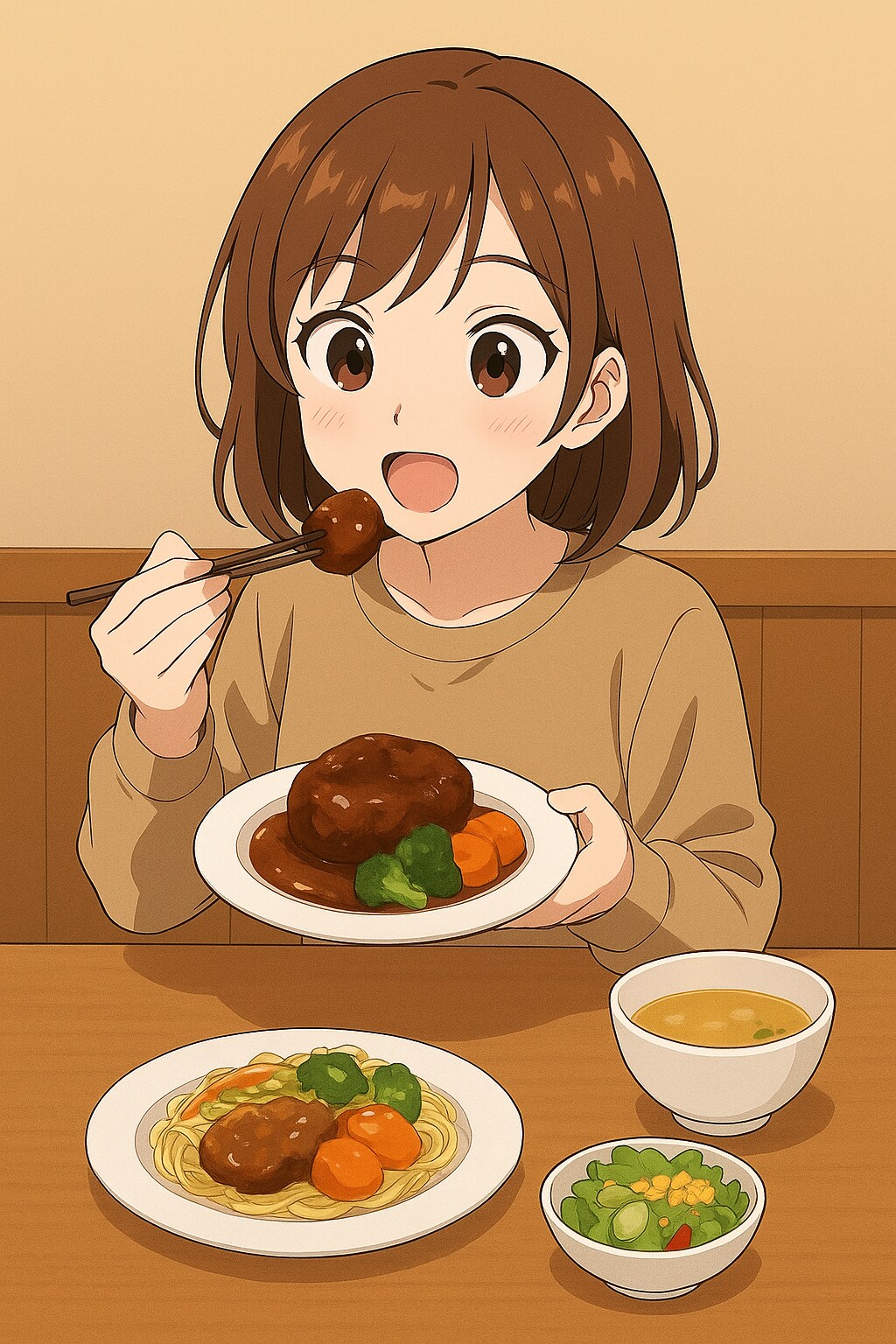 煮込みハンバーグ